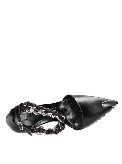Leather pumps ALEXANDER MCQUEEN | 718869 WHSWG 1081NERO